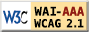 Logo WCAG 2.1 Nivel AAA